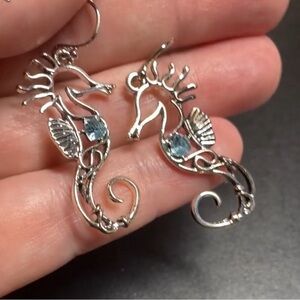 NEW Seahorse Outlines Earrings